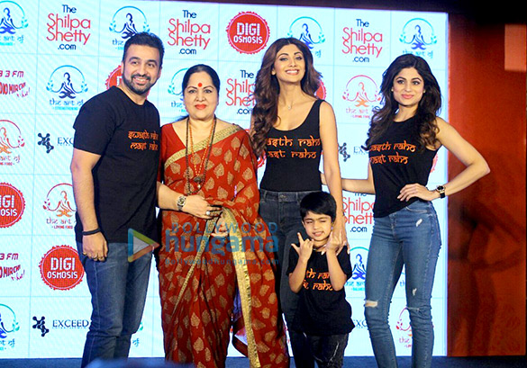 tiger shroff graces the launch of shilpa shettys wellness series 3