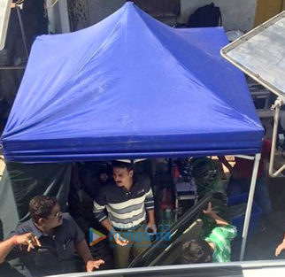 On The Sets Of The Movie Toilet - Ek Prem Katha