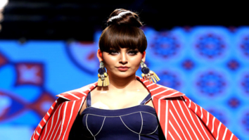 Urvashi Rautela walks the ramp at Lakme Fashion Week 2017
