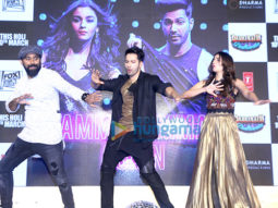 Varun Dhawan and Alia Bhatt at the song launch of ‘Tamma tamma’