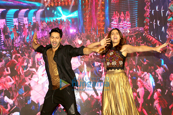 varun dhawan and alia bhatt at the song launch of tamma tamma 9
