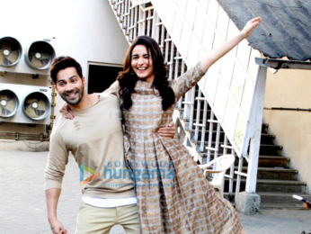 Varun Dhawan and Alia Bhatt promote 'Badrinath Ki Dulhania'