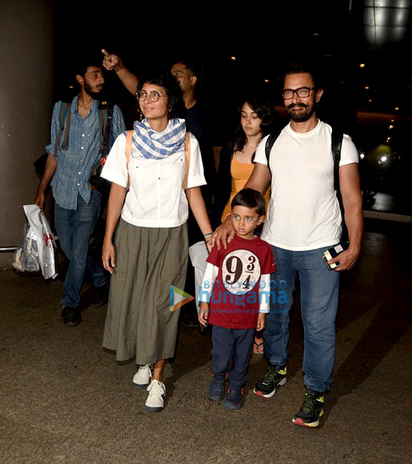 aamir khan returns from thailand holidays with family 1