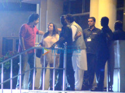 Abhishek Bachchan, Aishwarya Rai Bachchan and Sikander Kher snapped at Lilavati hospital