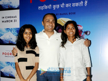 Aditya Roy Kapur, Dia Mirza and others at 'Poorna' screening