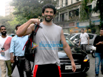 Aditya Roy Kapur snapped in Bandra