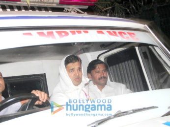 Aishwarya Rai Bachchan and others attend her father Krishnaraj Rai's funeral