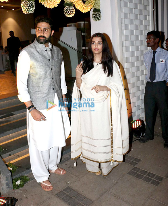 Aishwarya Rai Bachchan’s (late) father Krishnaraj Rai’s shraddhanjali dinner at Blue Sea, Worli Aishwarya Rai Bachchan’s (late) father Krishnaraj Rai’s shraddhanjali dinner at Blue Sea, Worli