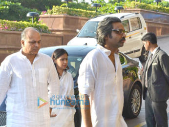 Aishwarya Rai Bachchan's father Krishnaraj Rai's prayer meet