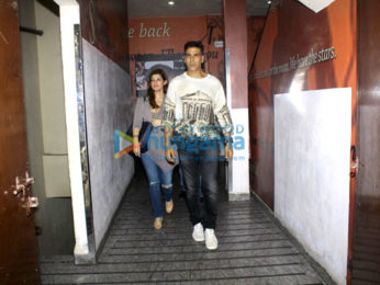 Akshay Kumar, Twinkle Khanna & Aarav snapped at PVR, Juhu