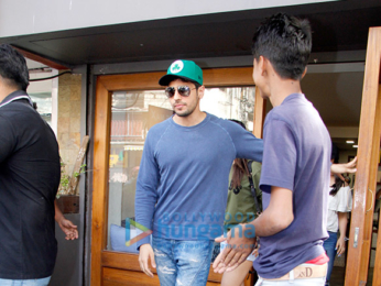 Alia Bhatt and Sidharth Malhotra at ‘Sequel Bistro’ for lunch