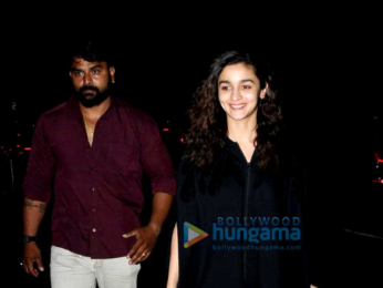 Alia Bhatt snapped at the airport while leaving for London