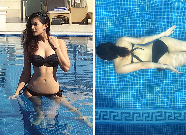 amyra dastur goes swimming in hot bikinis in sri lanka 3