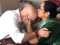 Watch: Anupam Kher celebrates his birthday with his mother