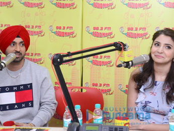Anushka Sharma & Diljit Dosanjh promote 'Phillauri' at 98.3 FM Radio Mirchi studio