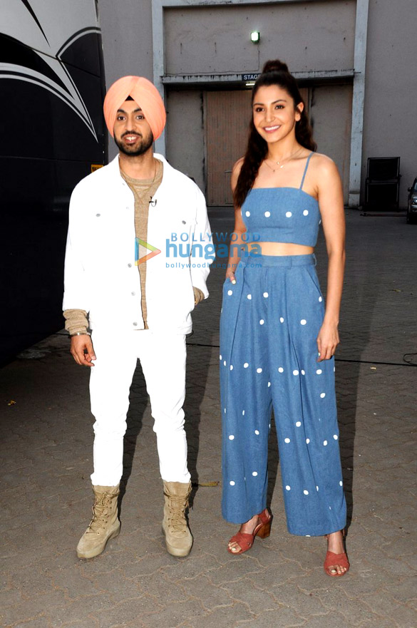 anushka sharma and diljit dosanjh snapped at phillauri promotions 1