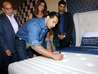 Bipasha Basu and Karan Singh Grover launch ‘Springfit Mattresses’ Autograph Collection