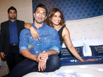 Bipasha Basu and Karan Singh Grover launch ‘Springfit Mattresses’ Autograph Collection