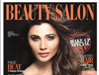 Daisy Shah On The Cover Of Beauty&Salon,March 2017