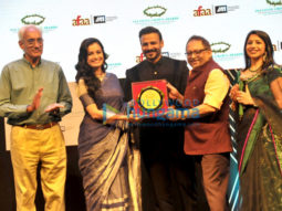 Dia Mirza honoured with the “Green Crusader of the year” award at the IAA Olive Crown Awards 2017