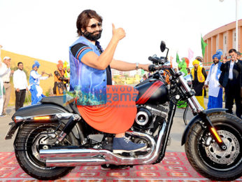 Dr. MSG at the launch of his next film 'Jattu Engineer'