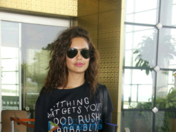 Esha Gupta & Adah Sharma snapped at the airport