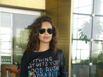 Esha Gupta & Adah Sharma snapped at the airport