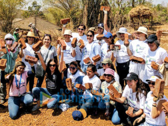 Evelyn Sharma celebrates Women's Day with the 'WOMEN BUILD India' initiative by Habitat for Humanity