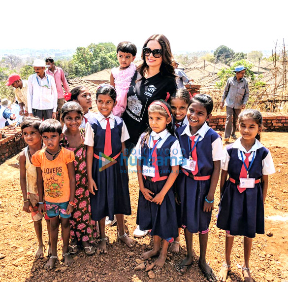 evelyn sharma celebrates womens day with the women build india initiative by habitat for humanity 8