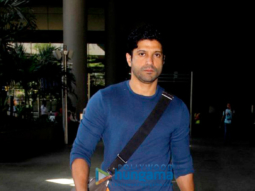 Farhan Akhtar & Lisa Haydon snappd at the airport