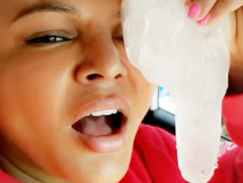NAUGHTY: Find out what Rakhi Sawant is doing with an ice cone NAUGHTY: Find out what Rakhi Sawant is doing with an ice cone