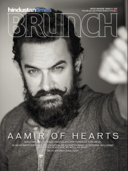 Aamir Khan On The Cover Of Hindustan Times Brunch, Mar 2017