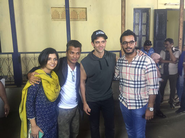 Hrithik Roshan shoots for Vikram Phadnis' Marathi film Hrudayantar-1