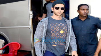 Hrithik Roshan snapped post ad shoot in Mehboob Studio
