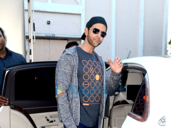 Hrithik Roshan snapped post ad shoot in Mehboob Studio