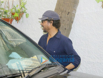 Irrfan Khan snapped in Juhu
