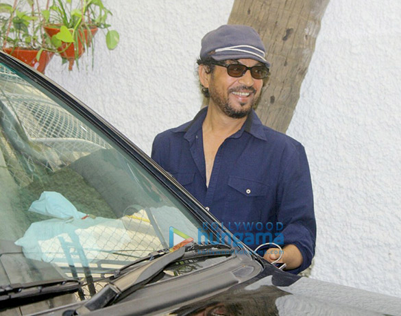 Irrfan Khan snapped in Juhu