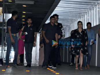 Karan Johar & Alia Bhatt snapped post dinneer at Hakkasan