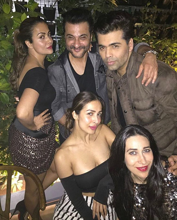 Check out: Karan Johar, Karisma Kapoor, Malaika Arora party hard at Seema  Khan's birthday - Bollywood Hungama