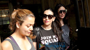 Kareena Kapoor Khan, Amrita Arora & Karisma Kapoor snapped post lunch in Bandra