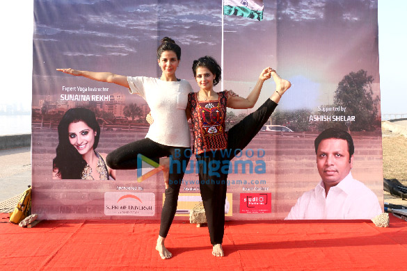 Kirti Kulhari attends an initiative to spread awareness for the benefits of Yoga Kirti Kulhari attends an initiative to spread awareness for the benefits of Yoga