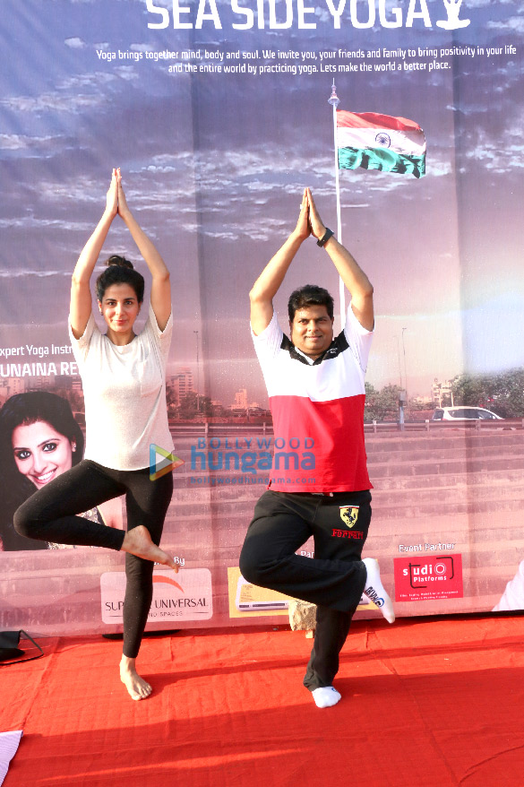 kirti kulhari attends an initiative to spread awareness for the benefits of yoga 2
