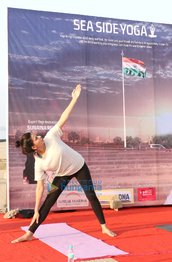 kirti kulhari attends an initiative to spread awareness for the benefits of yoga 4