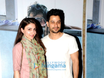 Kriti Sanon, Richa Chadda, Soha Ali Khan and many more snapped at Rajkumar Rao's screening of 'Trapped'