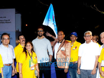 Kunal Kapoor and Jeetendra at 'Juhu Half Marathon'