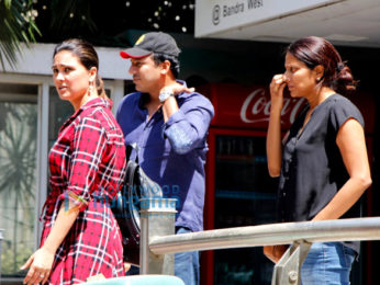 Lara Dutta & Mahesh Bhupathi snapped in Bandra