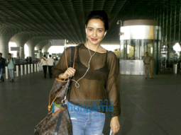Neha Sharma snapped at the airport