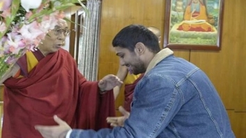 Prateik Babbar gets an opportunity of a lifetime, meets Dalai Lama