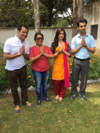 Spotted: Rajkummar Rao and Kriti Kharbanda on the sets of Shaadi Mein Zaroor Aana