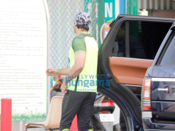 Ranbir Kapoor snapped post his football practice